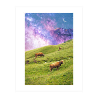 Space Cow Series II (Print Only)