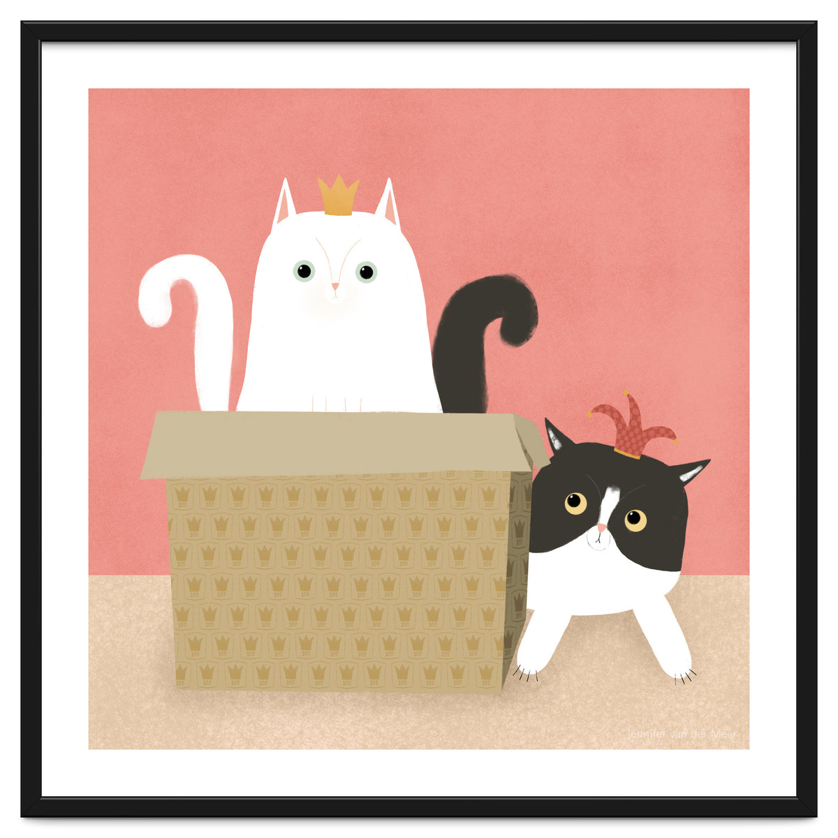 Cat 100: The queen and the jester