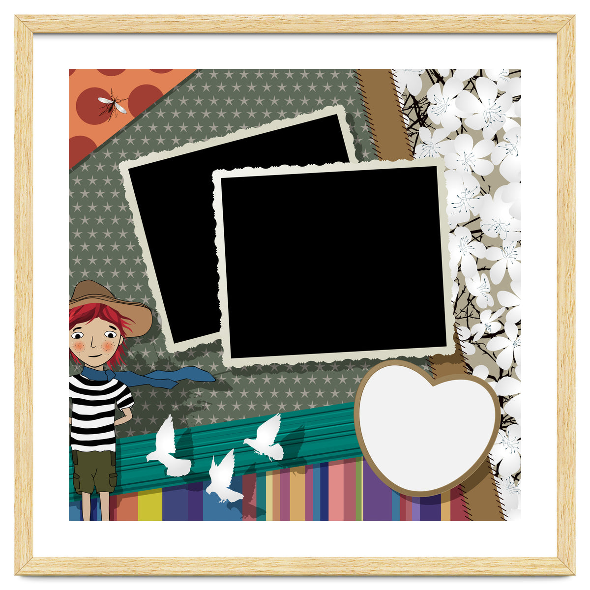 Vintage Photos Collage