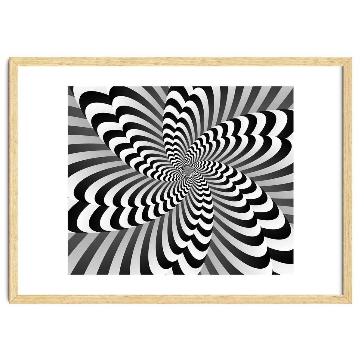 Abstract Optical Illusion