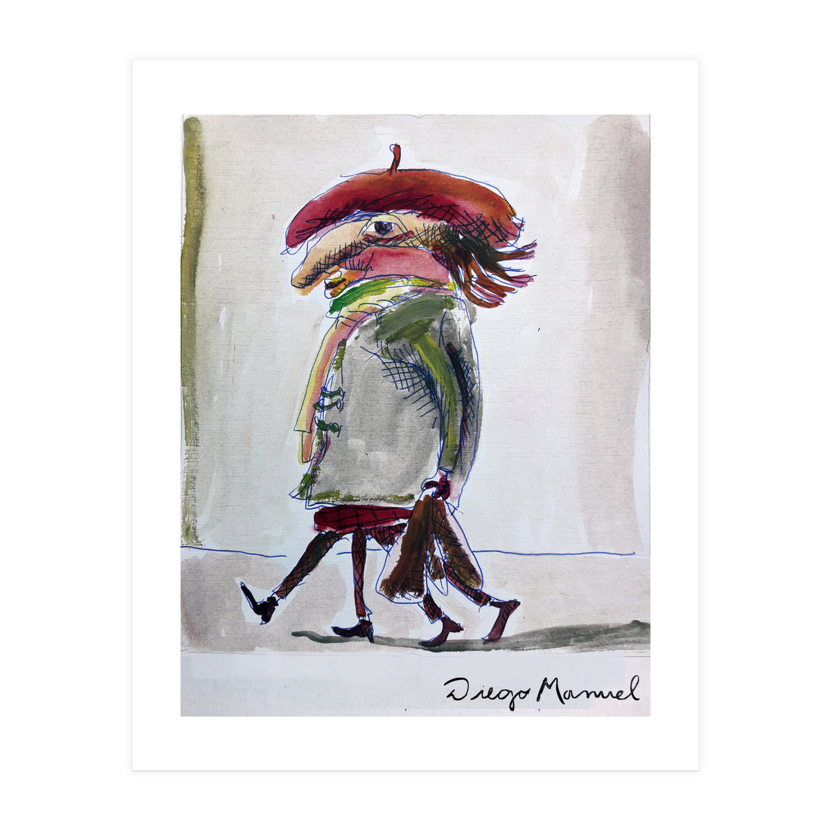 the artist (Print Only)