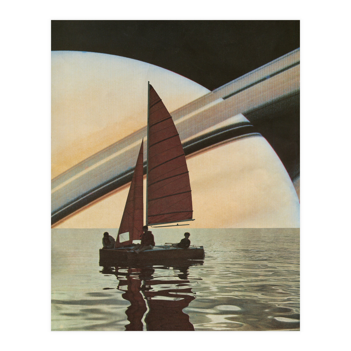 Sailing To Saturn (Print Only)