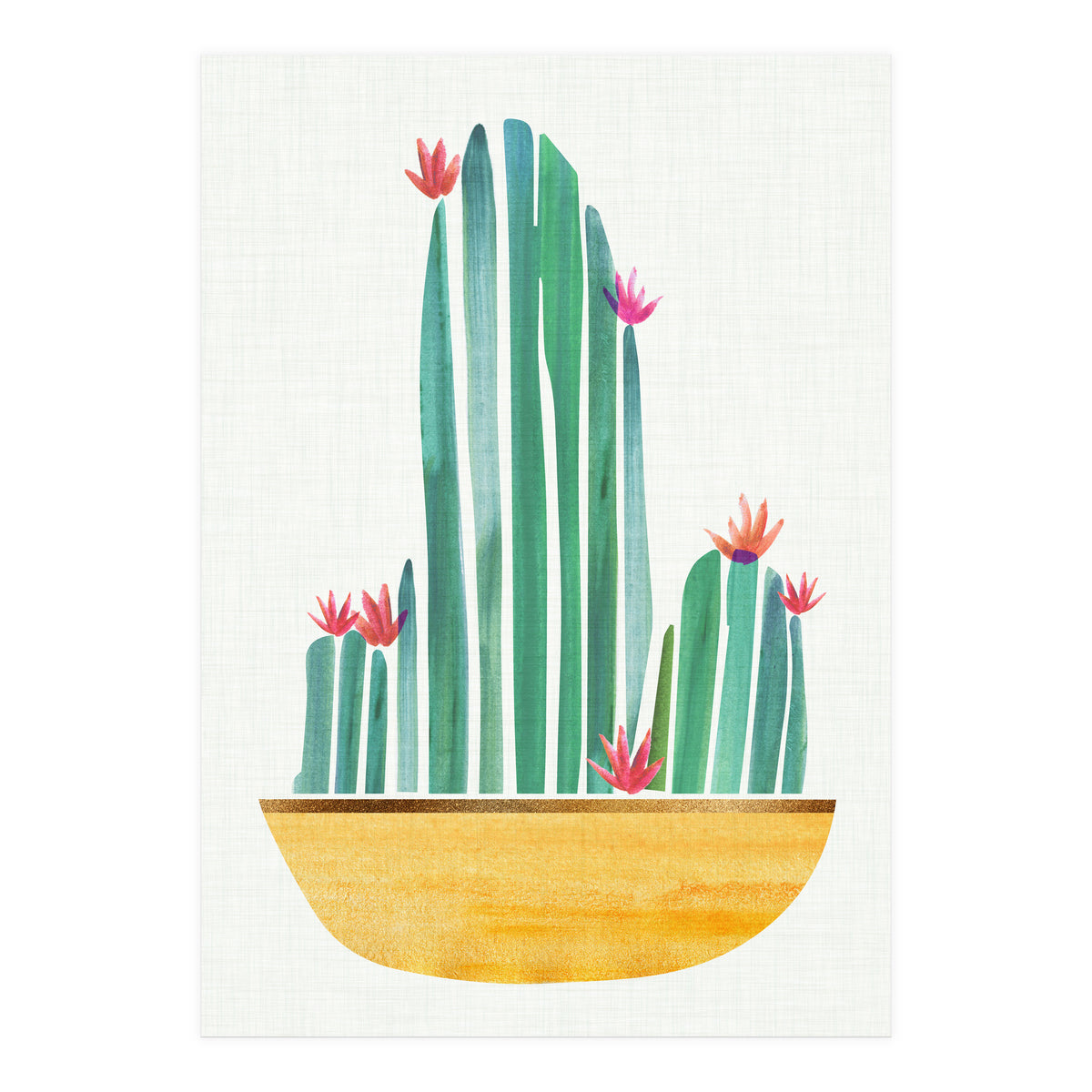 Bowl O' Cactus (Print Only)