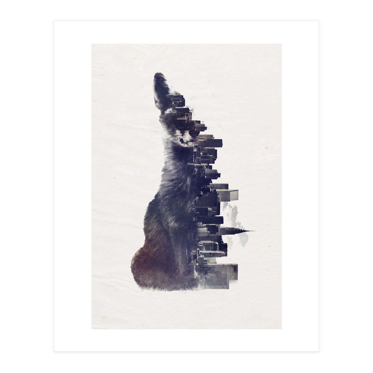 Fox From The City (Print Only)