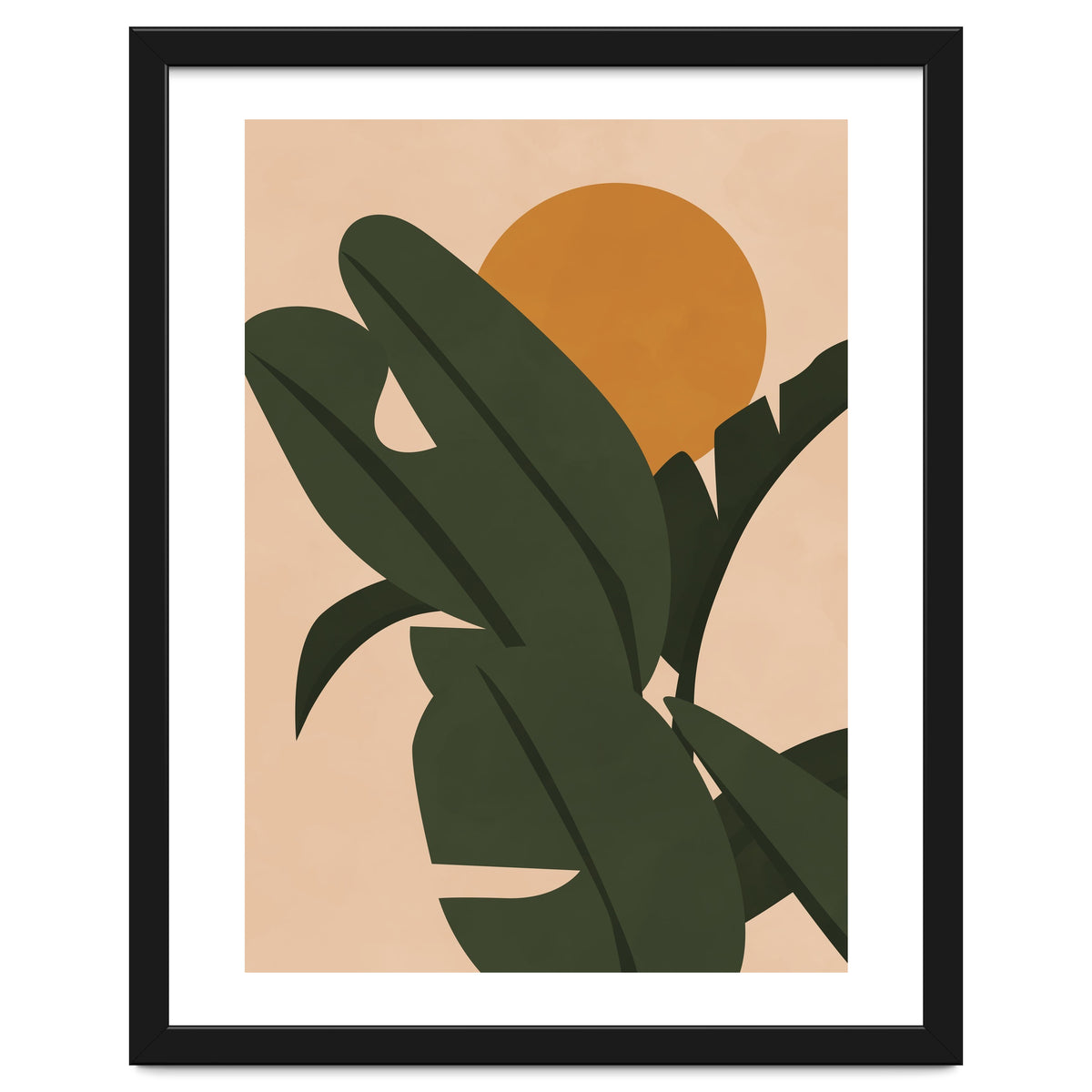 Banana Leaves Boho Style