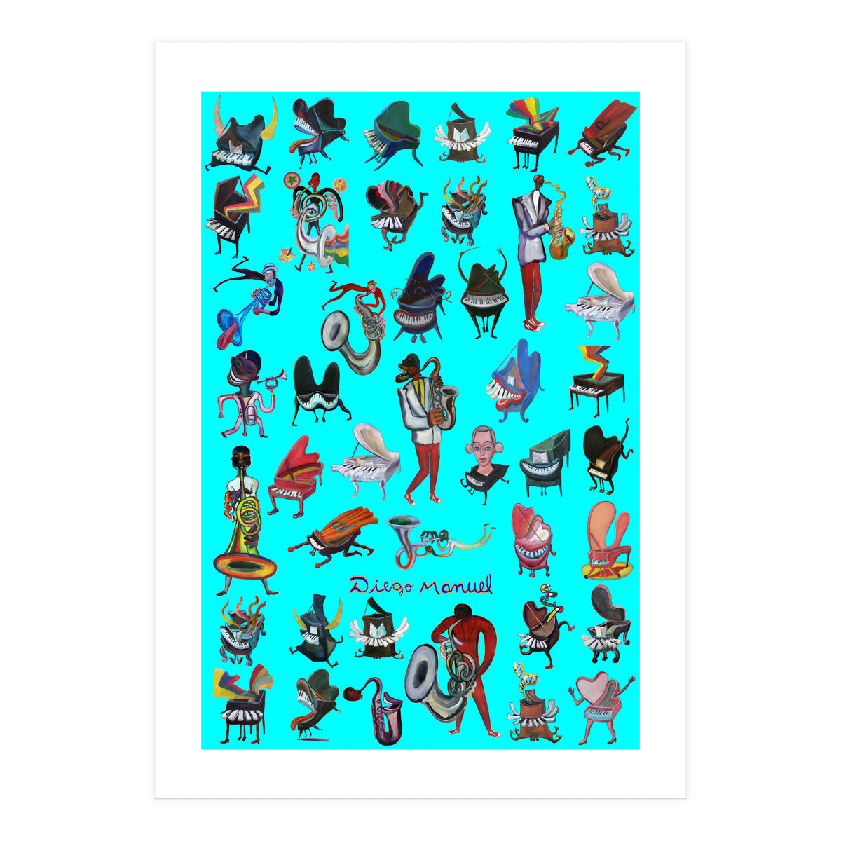 Piano And Jazz 2 (Print Only)