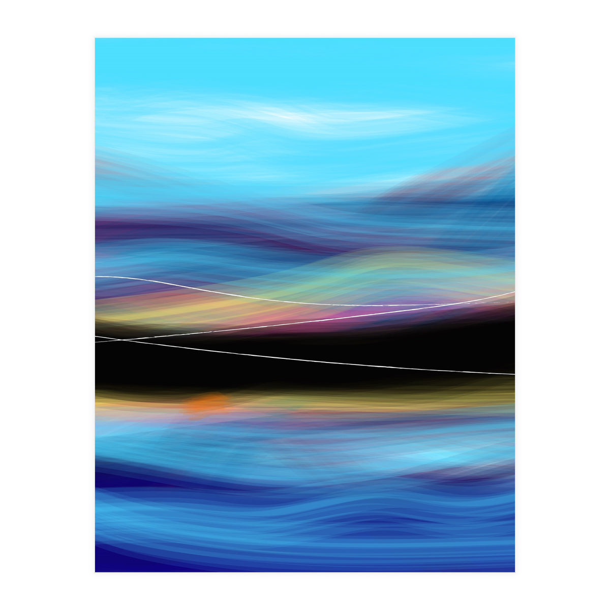 Peace underneath  (Print Only)