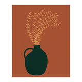 Terracotta Earth Tones Wall Decor Pottery Plant I (Print Only) thumbnail