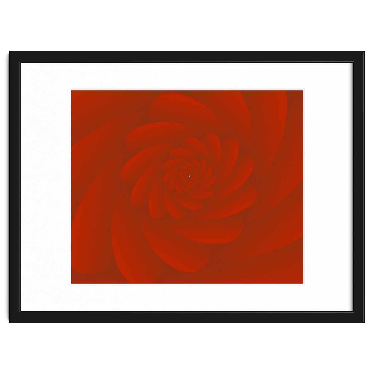 3 D Image Abstract Rose Flower ART