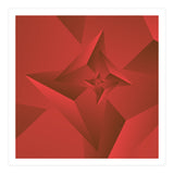 Redish Trendy Triangle  (Print Only) thumbnail