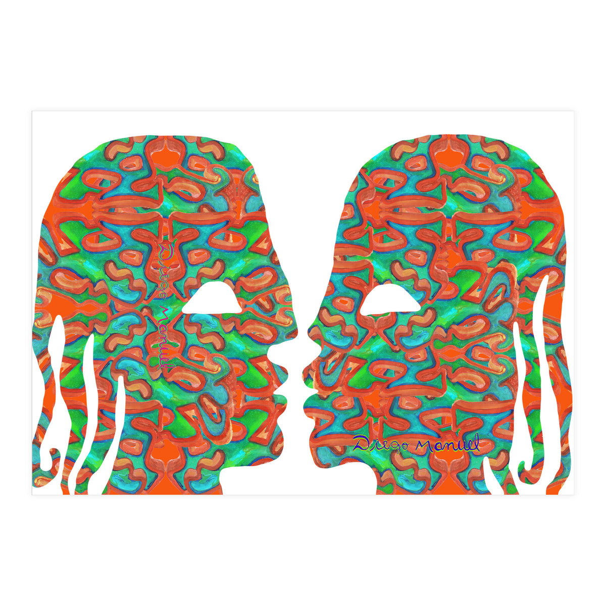 Abstracto Pop Nuevo 9  (Print Only)