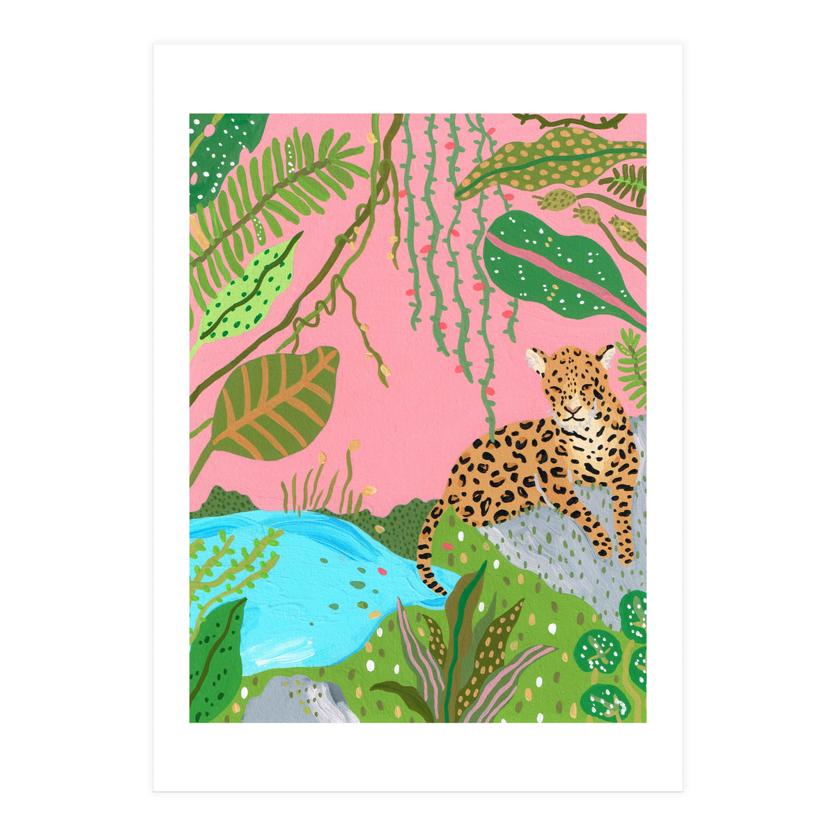 Tigress Of The Jungle (Print Only)