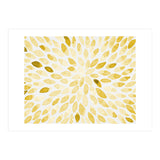 Watercolor Burst Yellow (Print Only) thumbnail