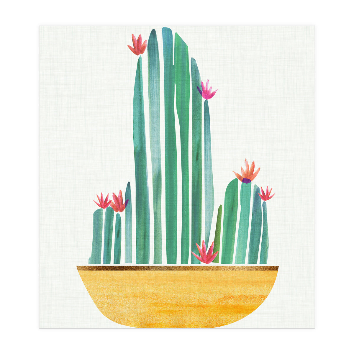 Bowl O' Cactus (Print Only)