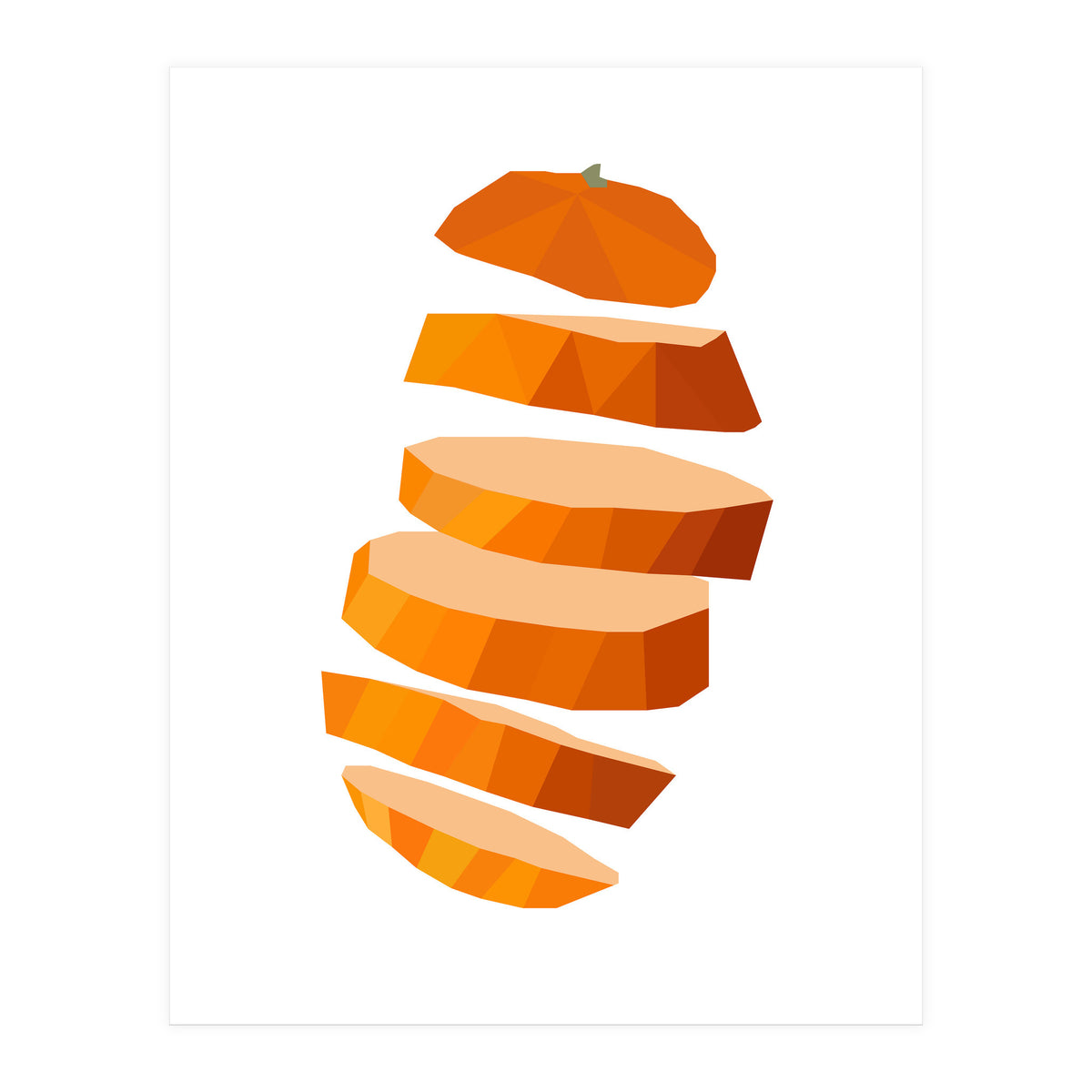 Orange Art  (Print Only)