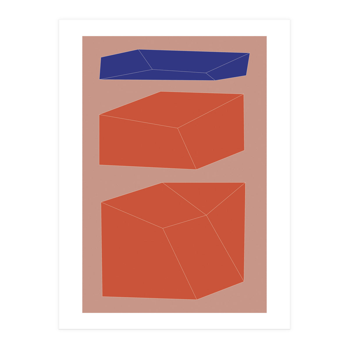 Minimal Geometry No 9 (Print Only)