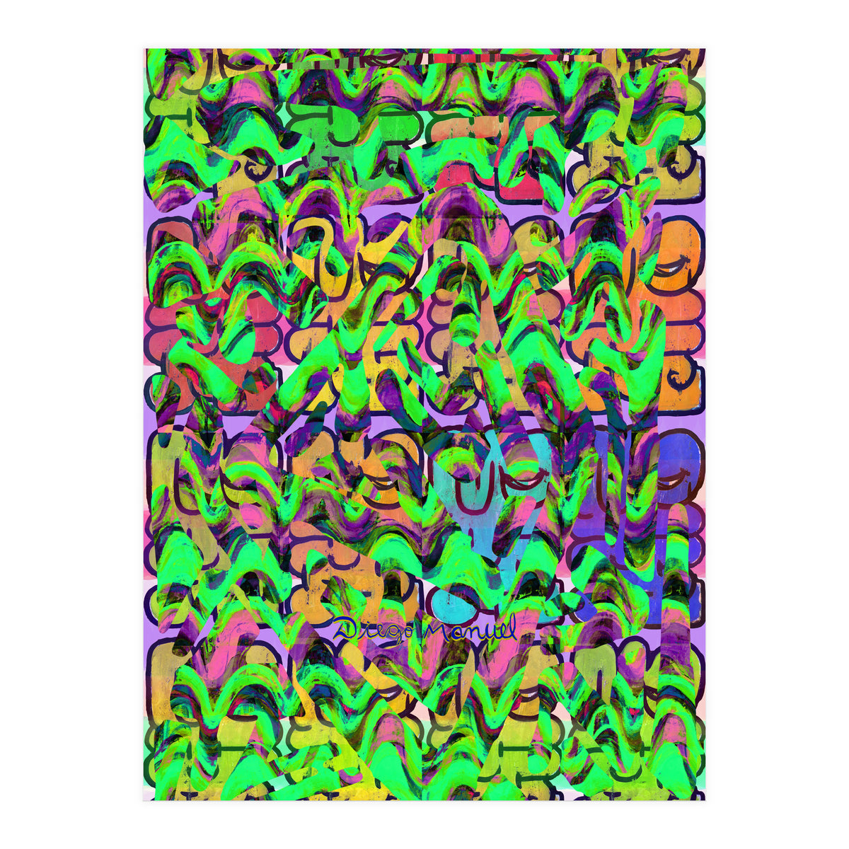 New Graffiti B 13 (Print Only)