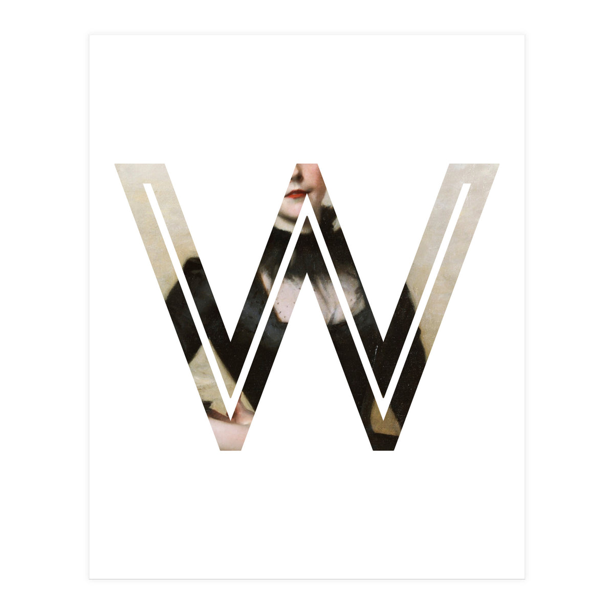 Letter W - (Impress) (Print Only)