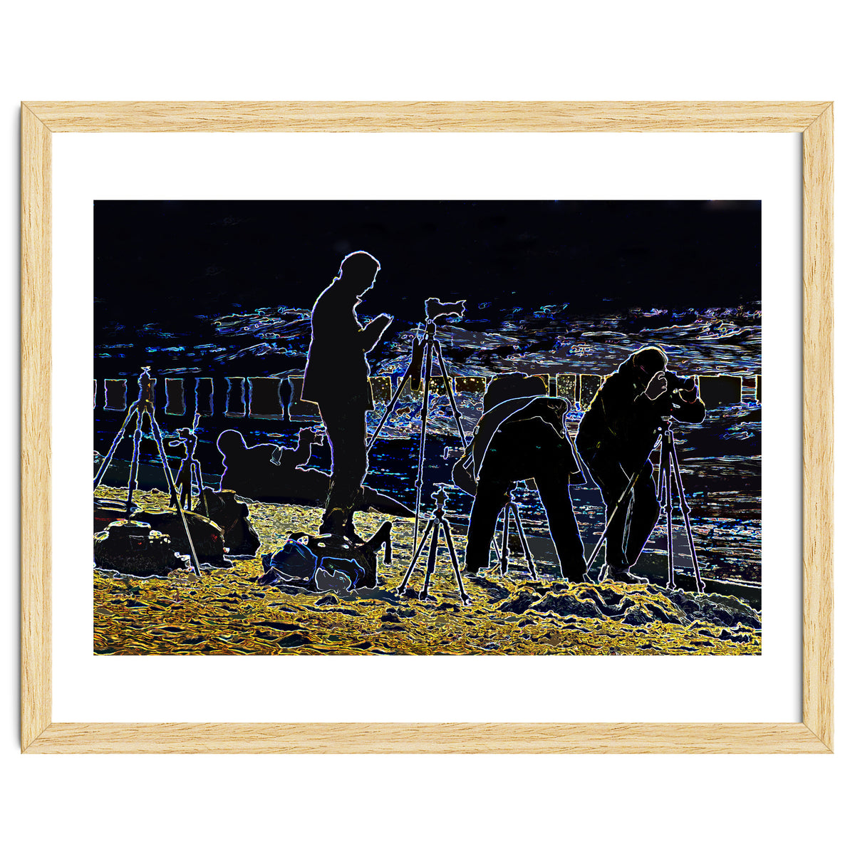 Photographers at the beach