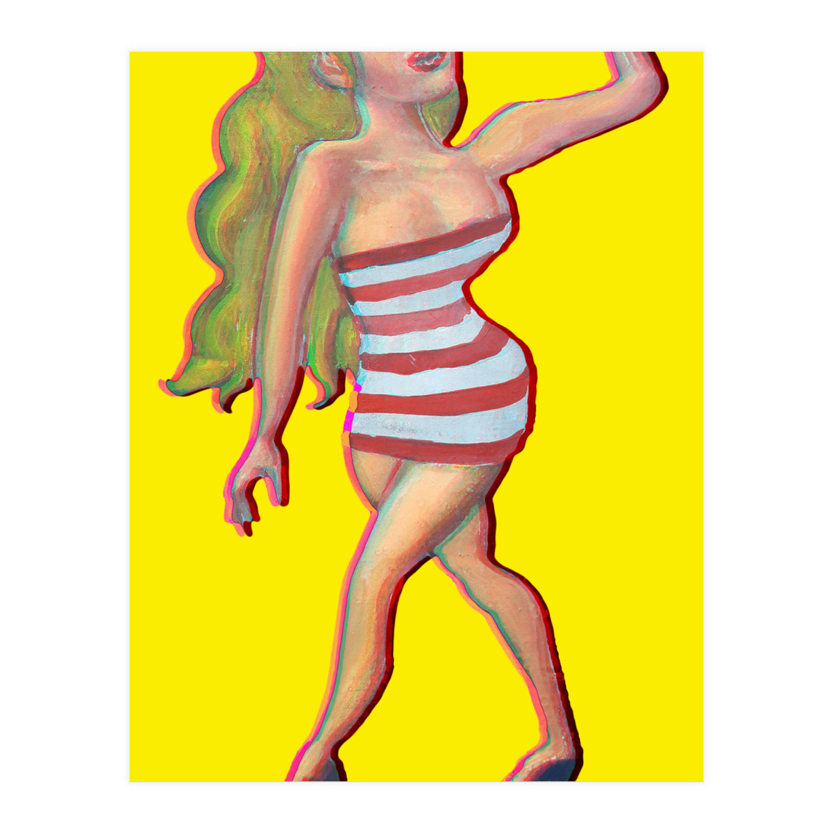 Chica Selfie 3d (Print Only)