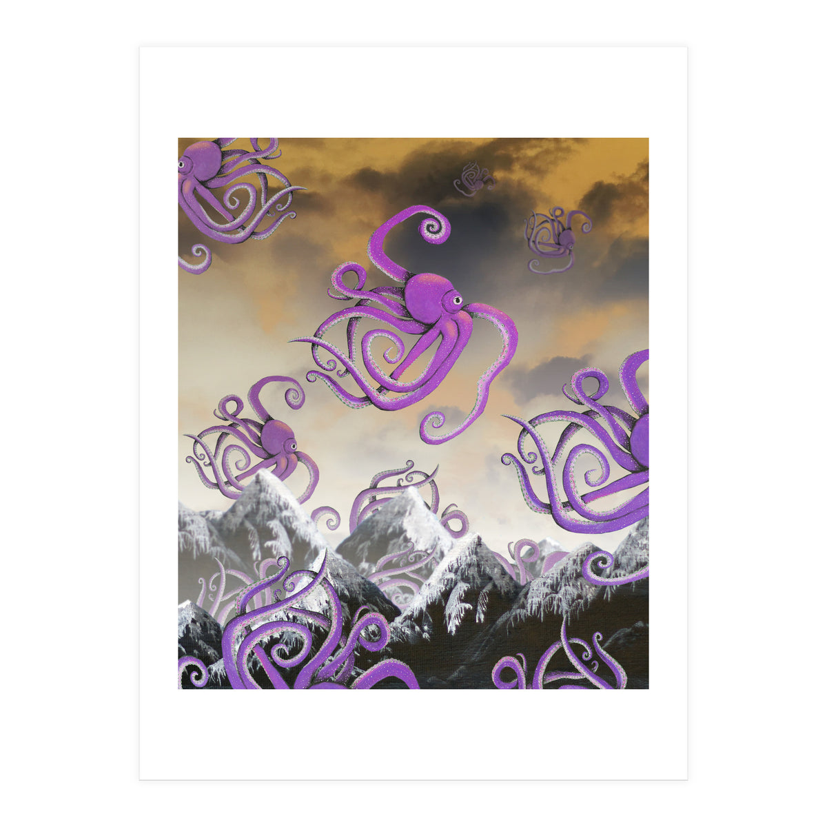 Octopus invasion (Print Only)