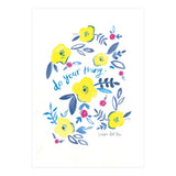 Do Your Thing Floral (Print Only) thumbnail
