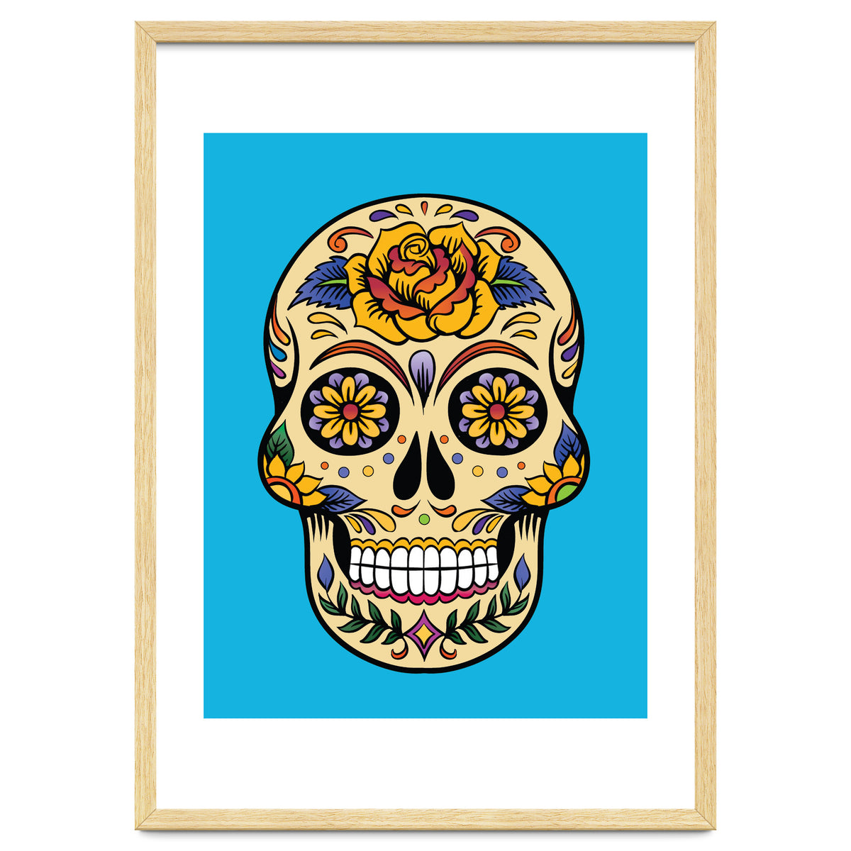 Colorful Skull II