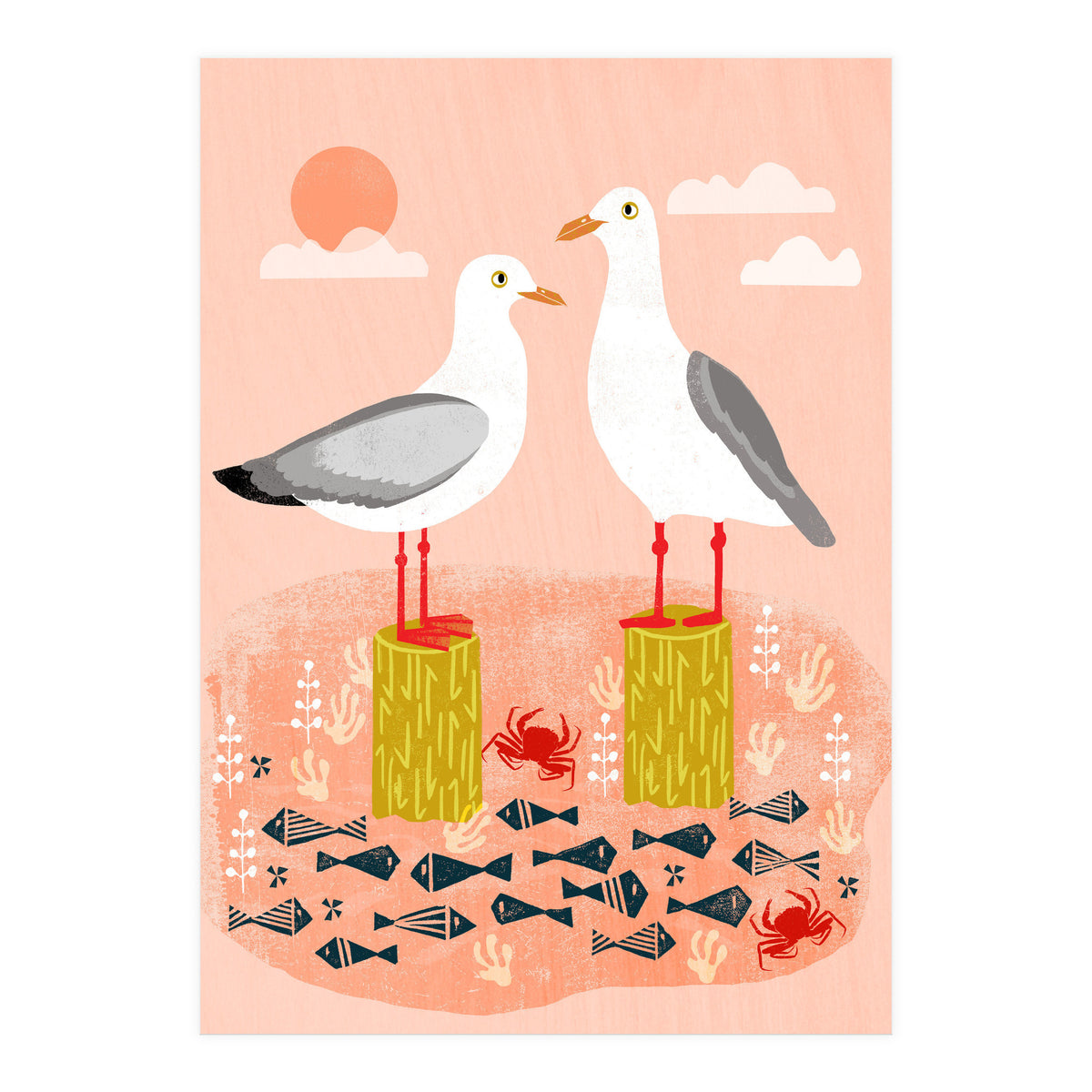 Seagulls (Print Only)