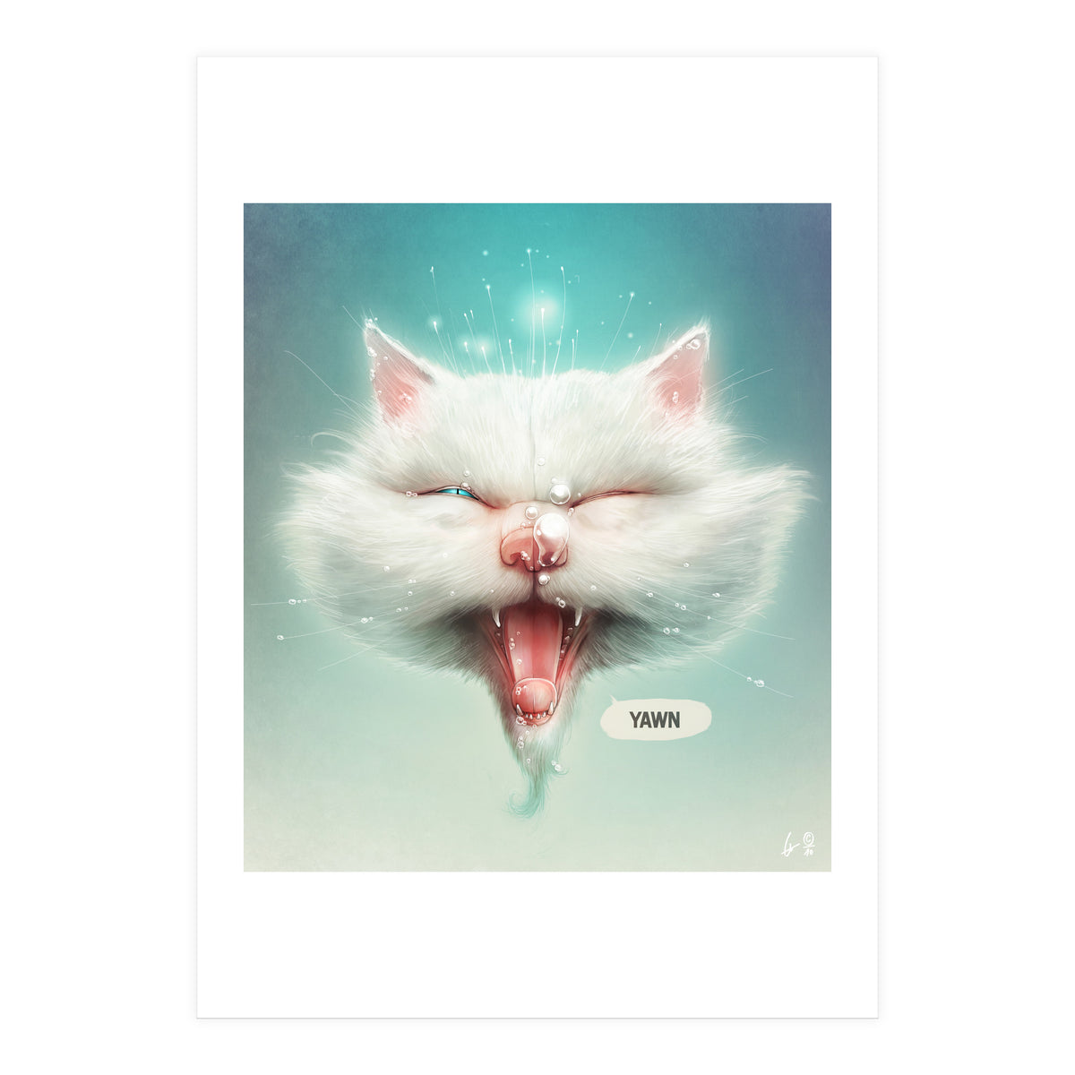 The Water Kitty (Print Only)