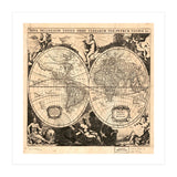 Old world mapa mundi (Print Only) thumbnail