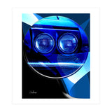 Emoji & Cars blue (Print Only) thumbnail