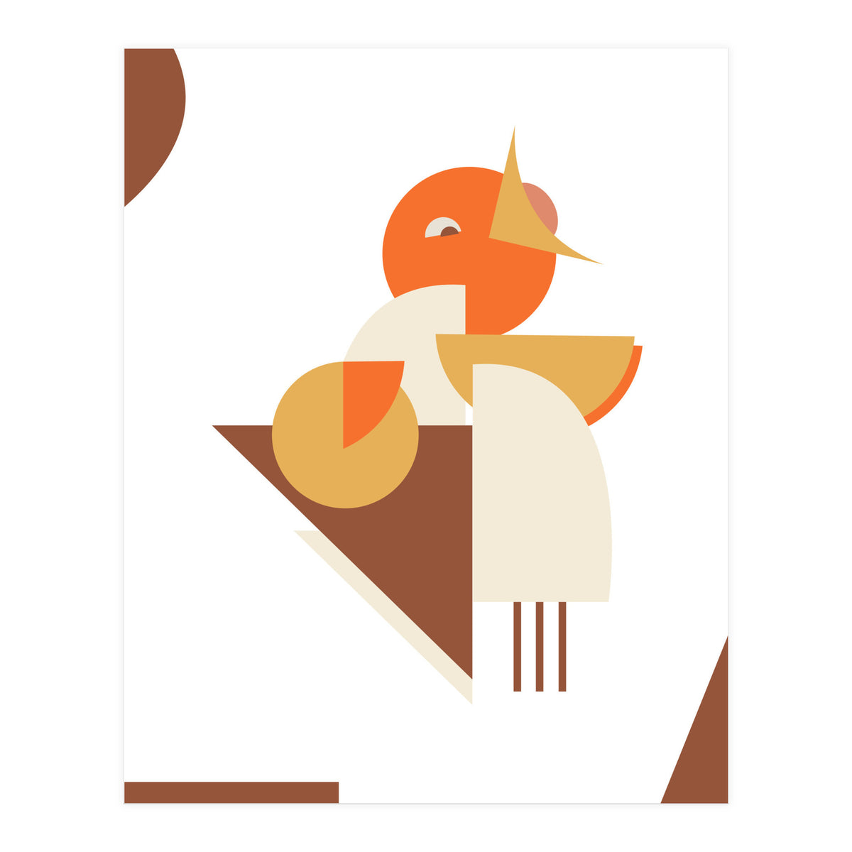 Little bird singing (Print Only)