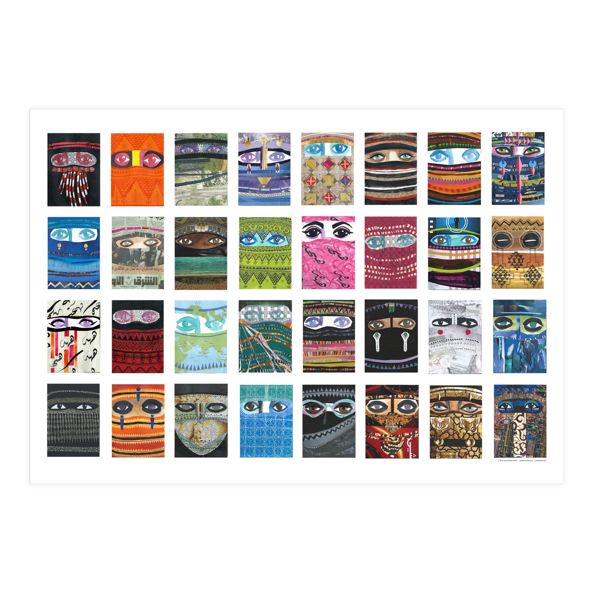 Niqabi Beauty (Print Only)