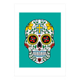 Colorful Skull III (Print Only) thumbnail