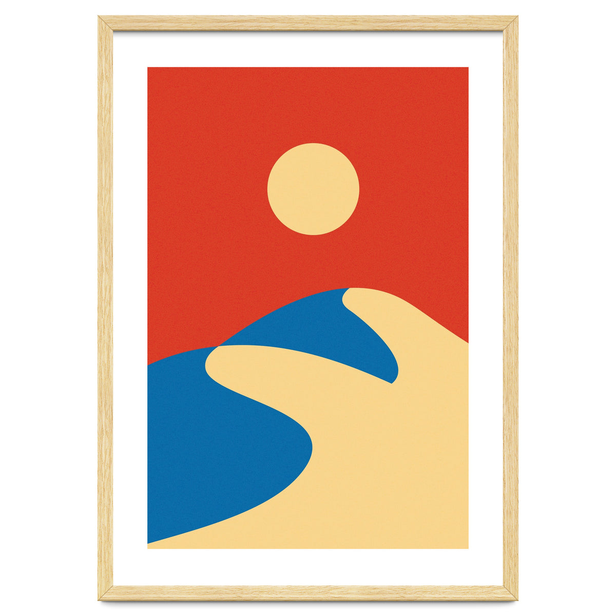 Mid Century Sahara Desert