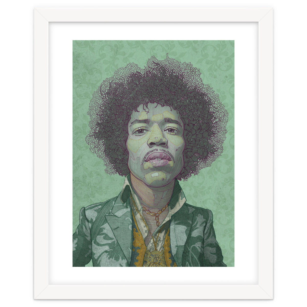 Hendrix Illustration