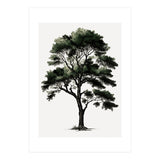 Tree Minimalist Watercolor (Print Only) thumbnail