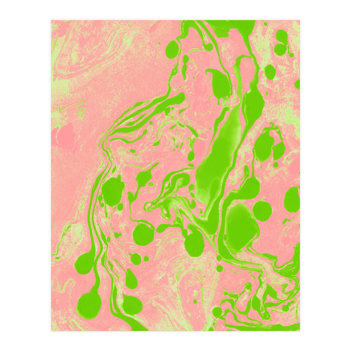 Blush And Greenery (Print Only)