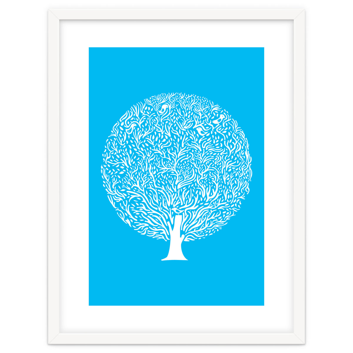 Blue tree