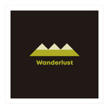 Wanderlust | modern typography (Print Only) thumbnail