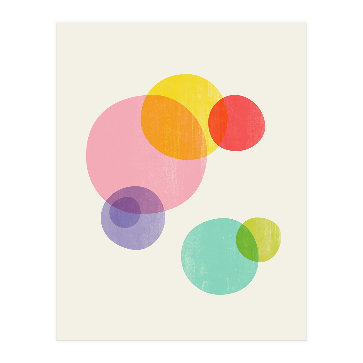 Rainbow Bubbles (Print Only)