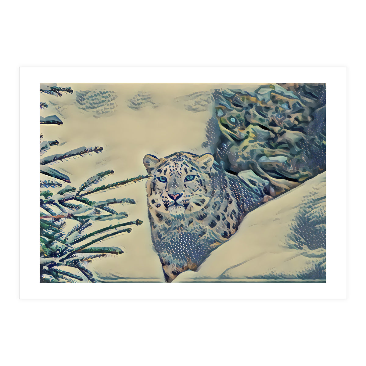 Snow Leopard (Print Only)