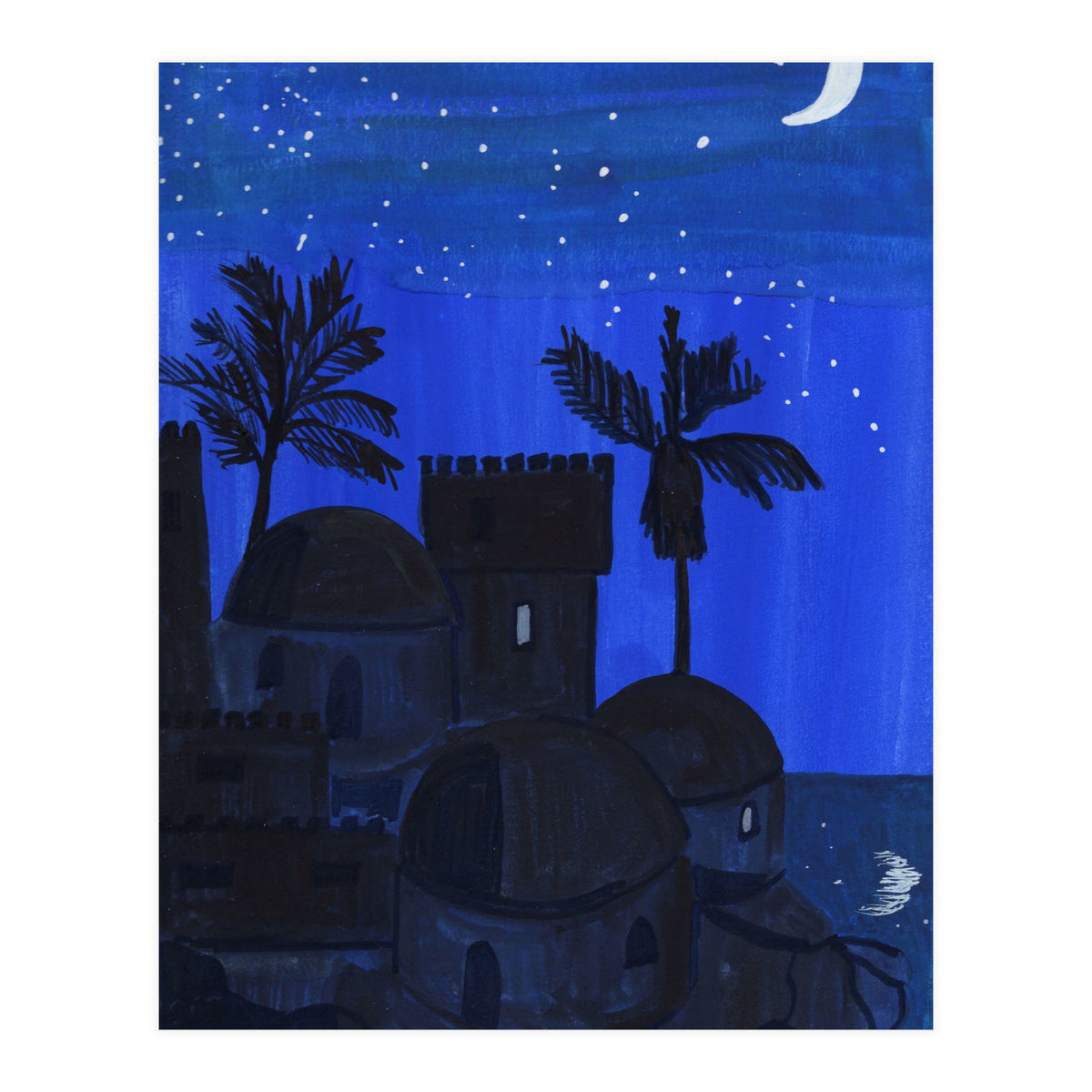 Night Landscape (Print Only)