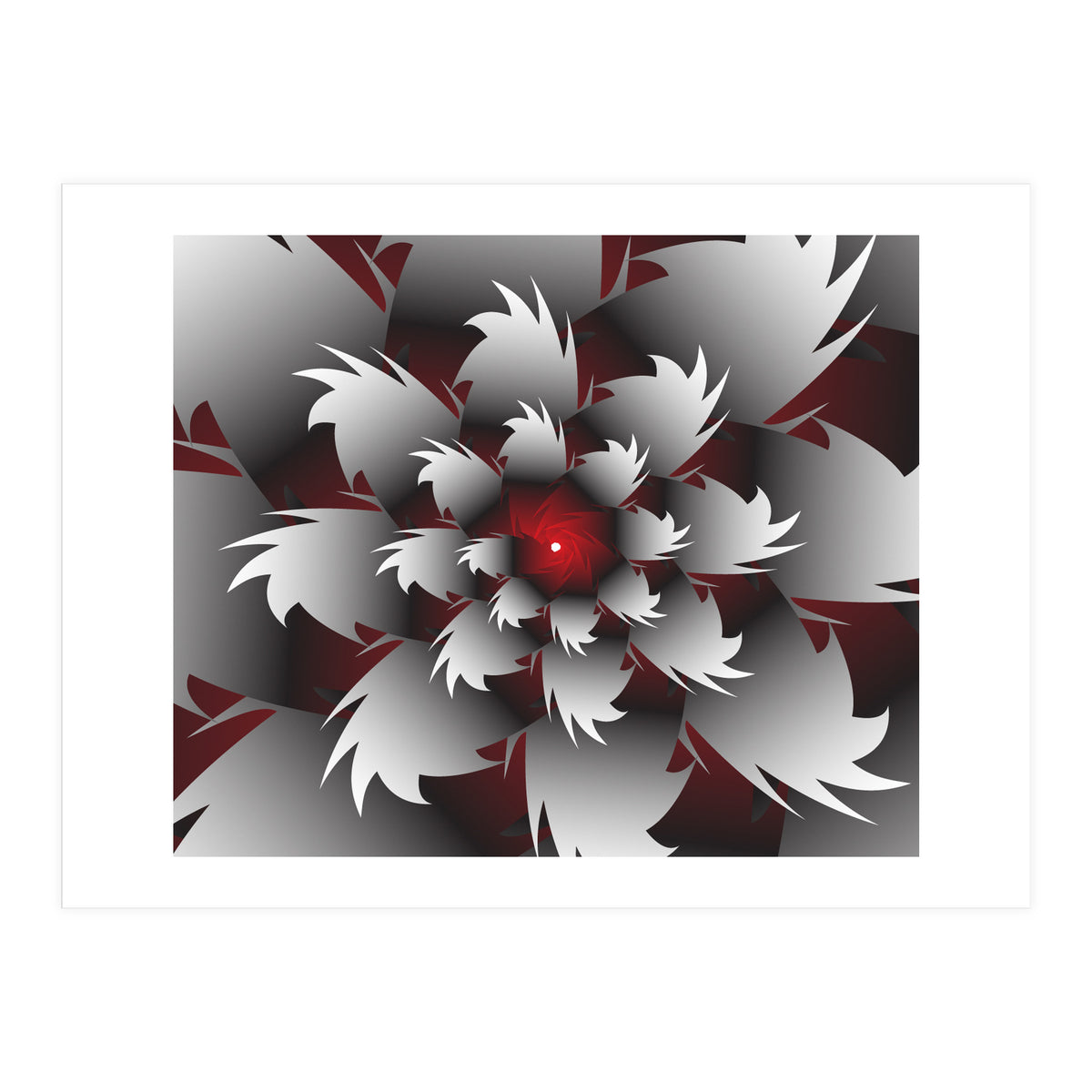 Seamless 3D Floral (Print Only)