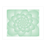 Pastel Colors Flower Pattern Set Green (Print Only) thumbnail