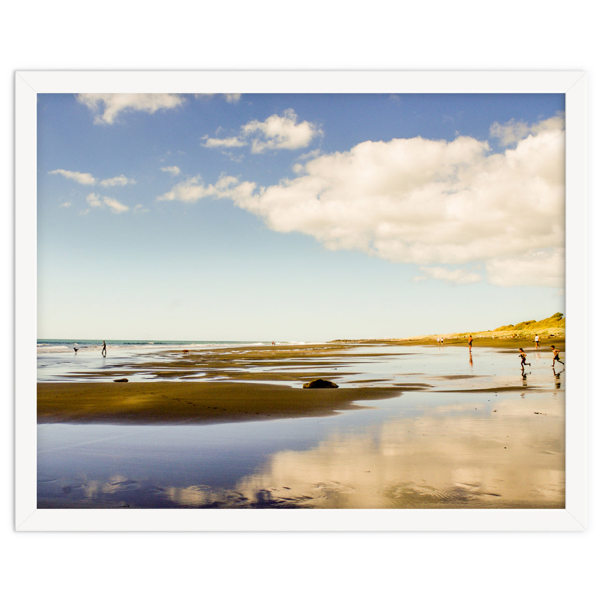Beach in New Plymouth, New Zealand