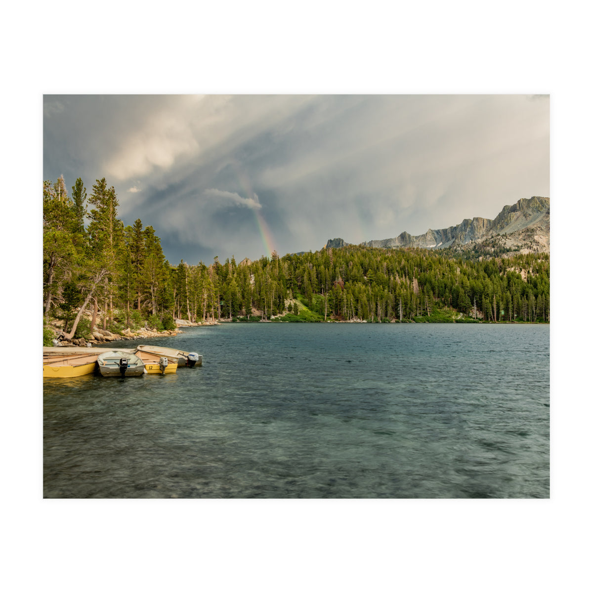 Lake George Rainbow (Print Only)