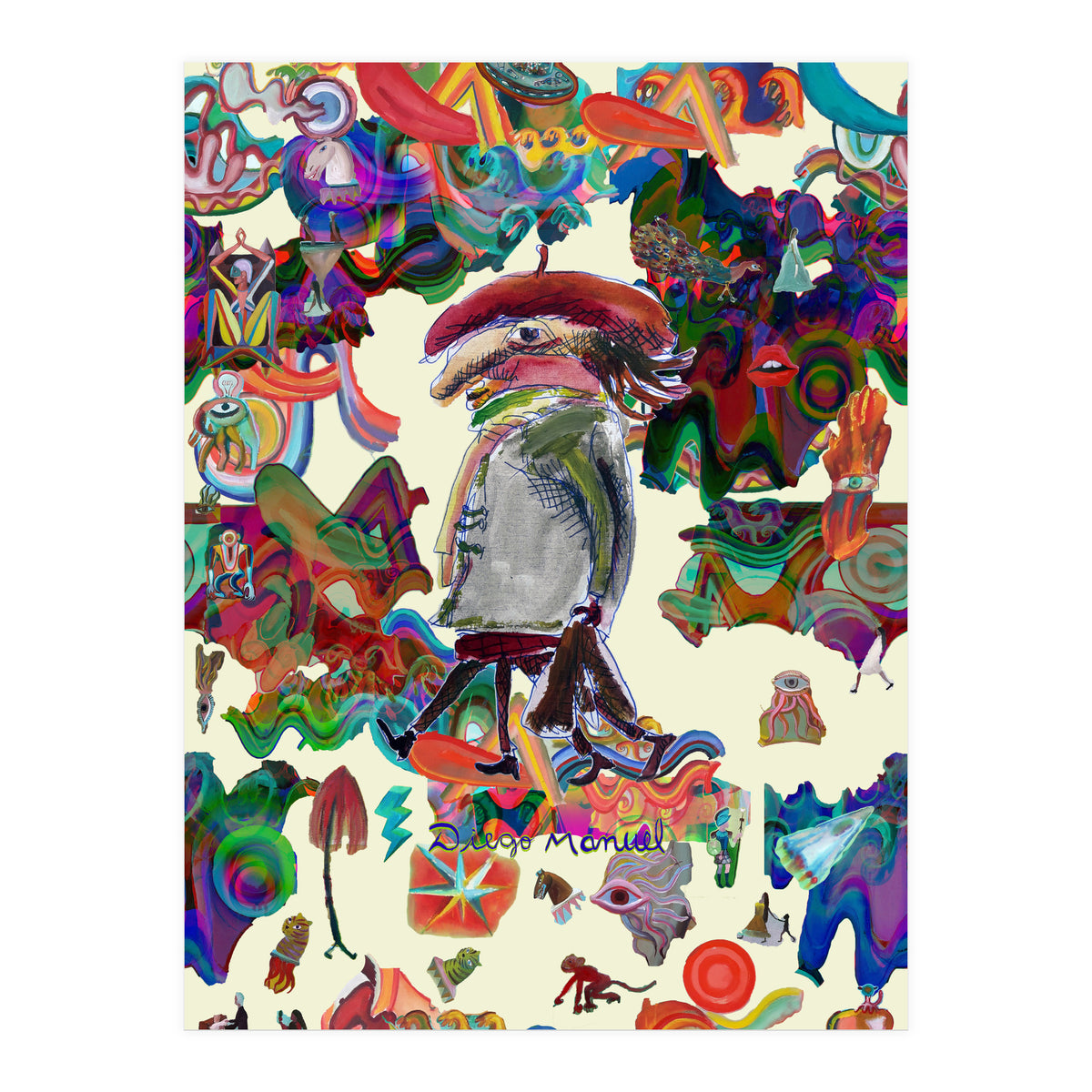 Graffitis 2021 Tapiz 64 (Print Only)