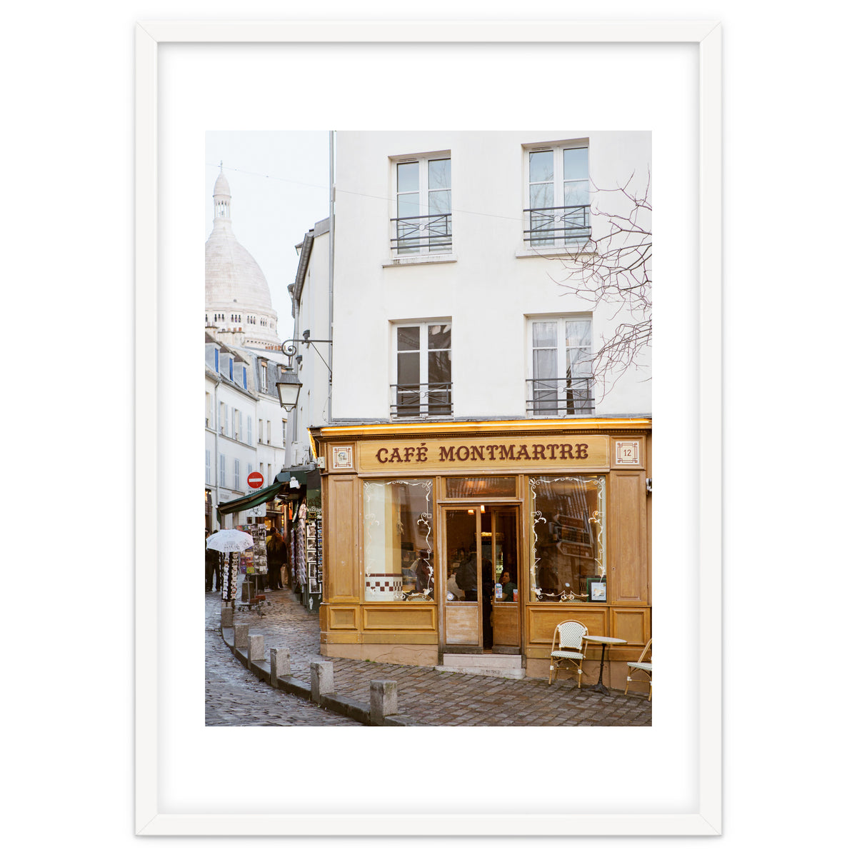Cafe Montmartre in Paris