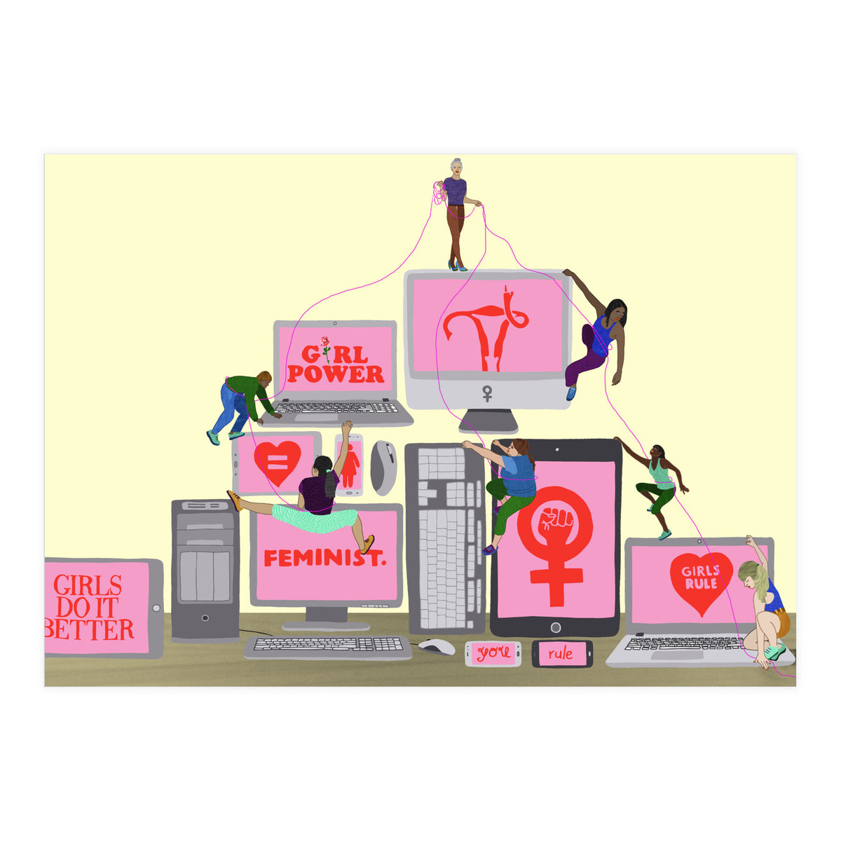 4th Wave Of Feminism (Print Only)